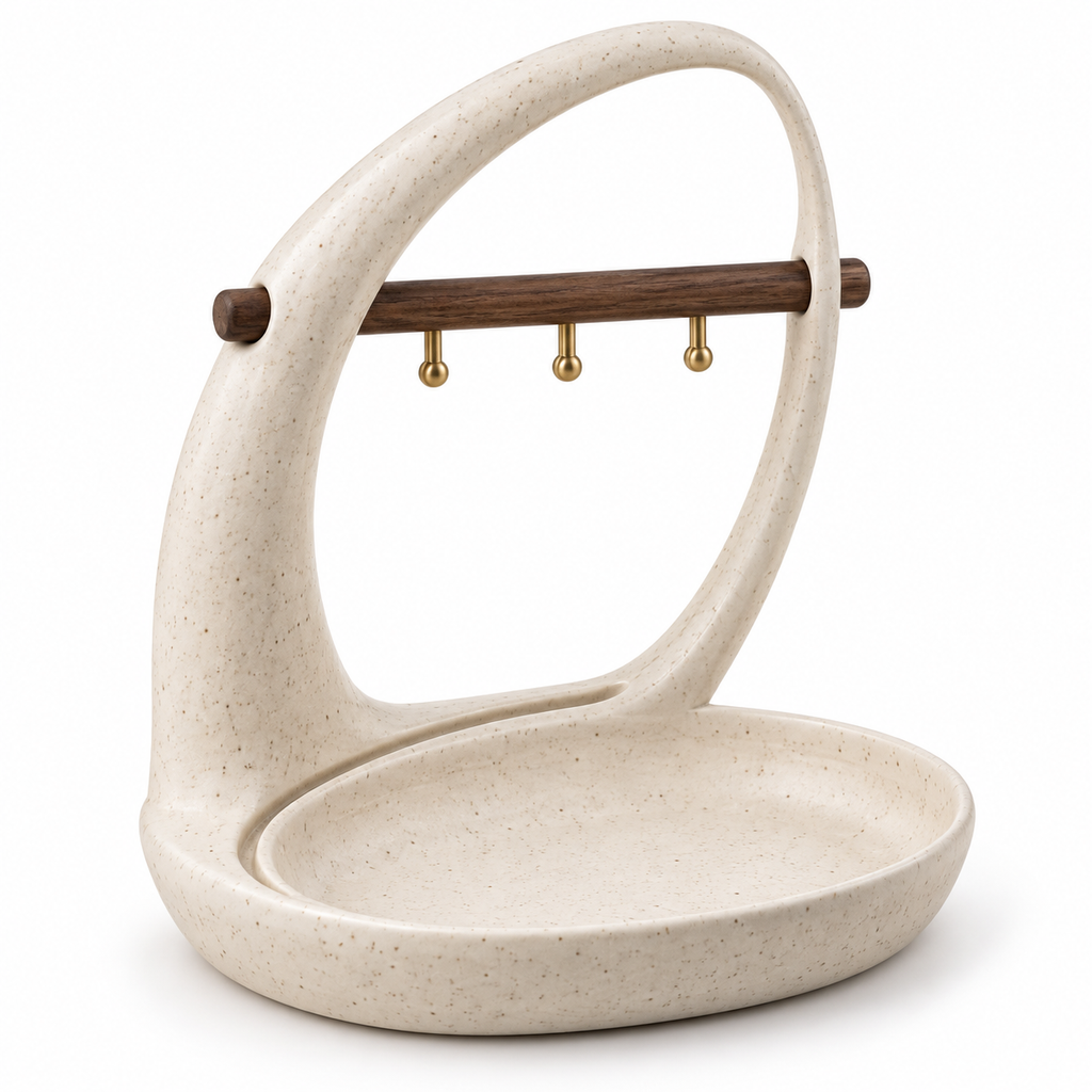 Porte-bijoux Orbite à barre amovible – 23 cm